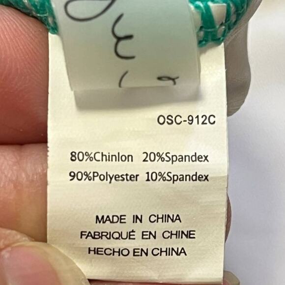 CUPSHE Lush Leaves One Piece Swimsuit Bathing Suit SZ S - Picture 11 of 13